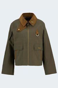 icons spey showerproof jacket in ivy green ancient