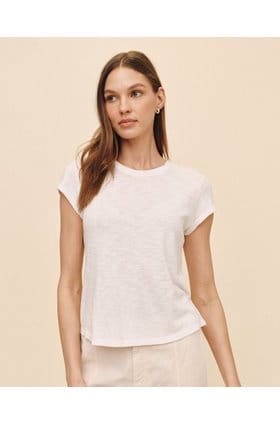 Baby Crew Tee in White