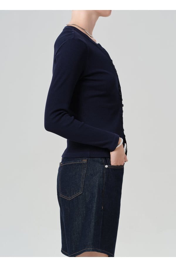 kari cardigan in navy