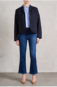 mason crop bootcut jean in toulouse