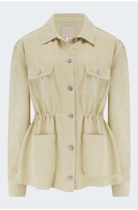 Clarke Jacket in Vintage Raffia