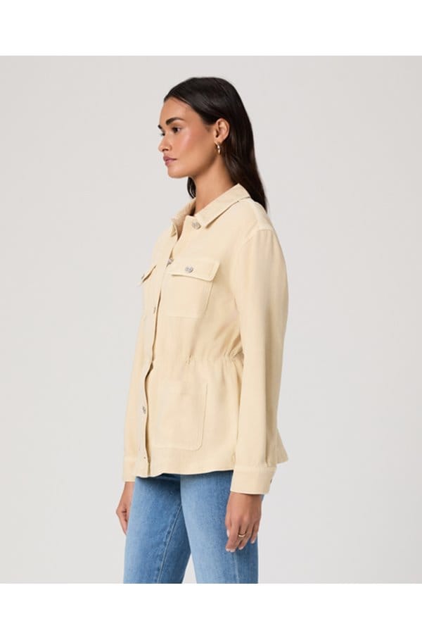 clarke jacket in vintage raffia