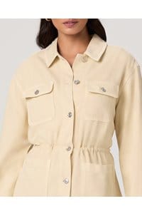 clarke jacket in vintage raffia