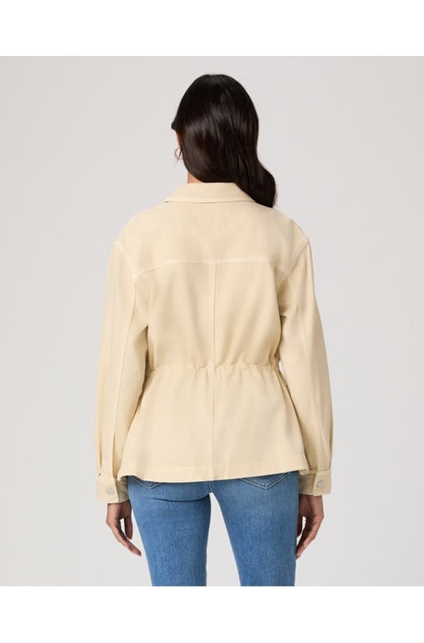 clarke jacket in vintage raffia