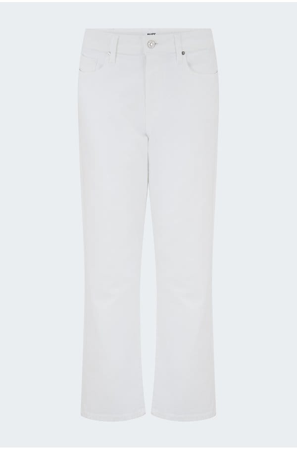 mason ankle straight jean in crisp white