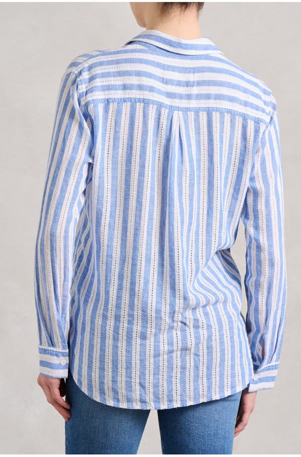 charli shirt in atlantis stripe