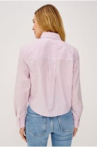 ramy shirt in rose stripe