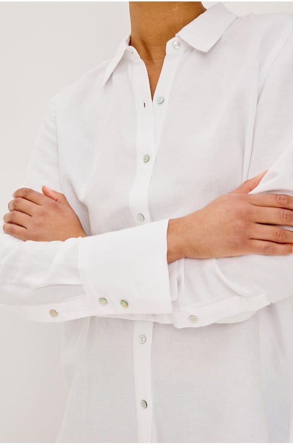 knox shirt in white