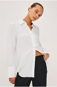 knox shirt in white