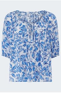 kirstie top in azure jasmine