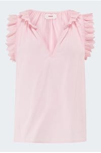 bexie top in pale rose