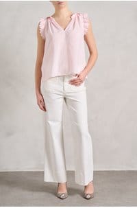 bexie top in pale rose