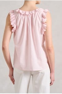 bexie top in pale rose