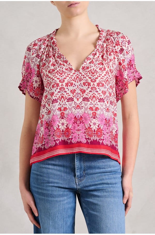 aivy top in crushberry