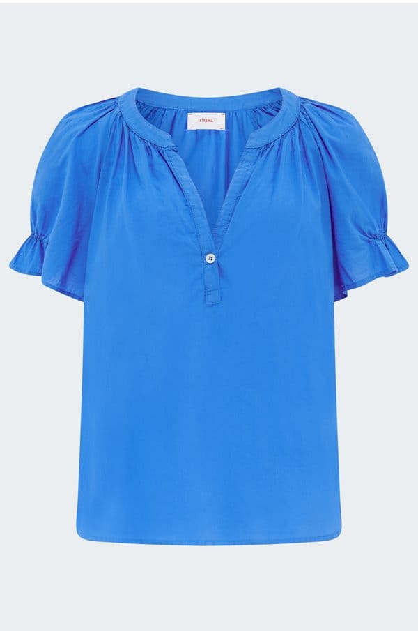 astryde top in capri blue