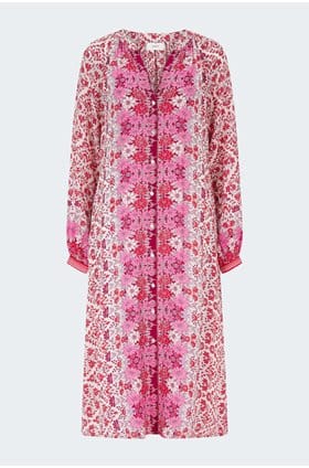 Nicola Dress in Crushberry