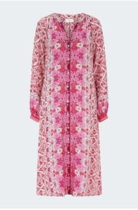 nicola dress in crushberry