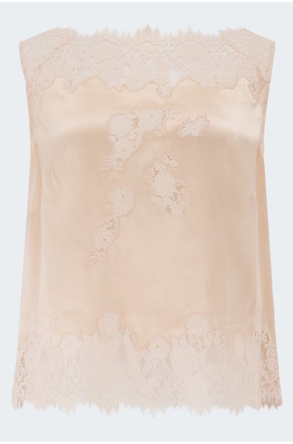 viviane top in peach sorbet