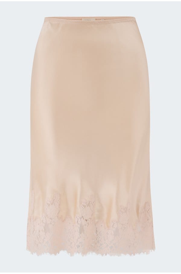 elowette skirt in peach sorbet