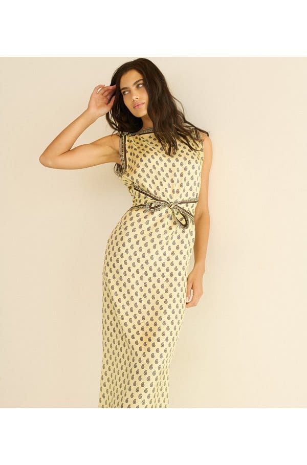 amorette dress in sunlight taormina paisley