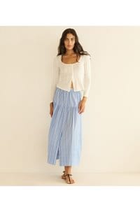marceline skirt in salerno stripe