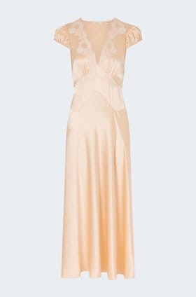 Coraline Dress in Peach Sorbet