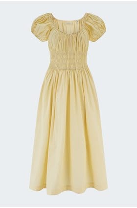 Quinn Dress in Buttercream