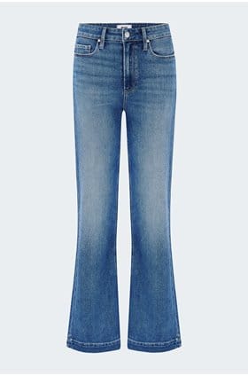 Leenah Wide Jean in Monaco Mist