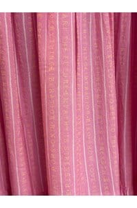 kendall dress in ikat pink stripe