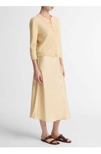 pull on slip skirt in chamomile