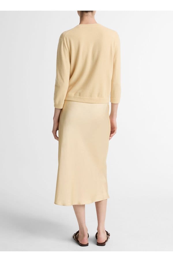 pull on slip skirt in chamomile