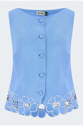Lucca Top in Blue