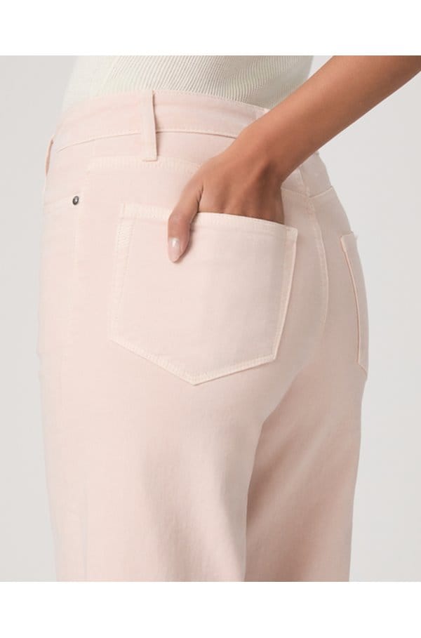 anessa wide jean in vintage rose