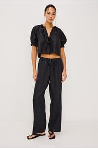 mirina trouser in black