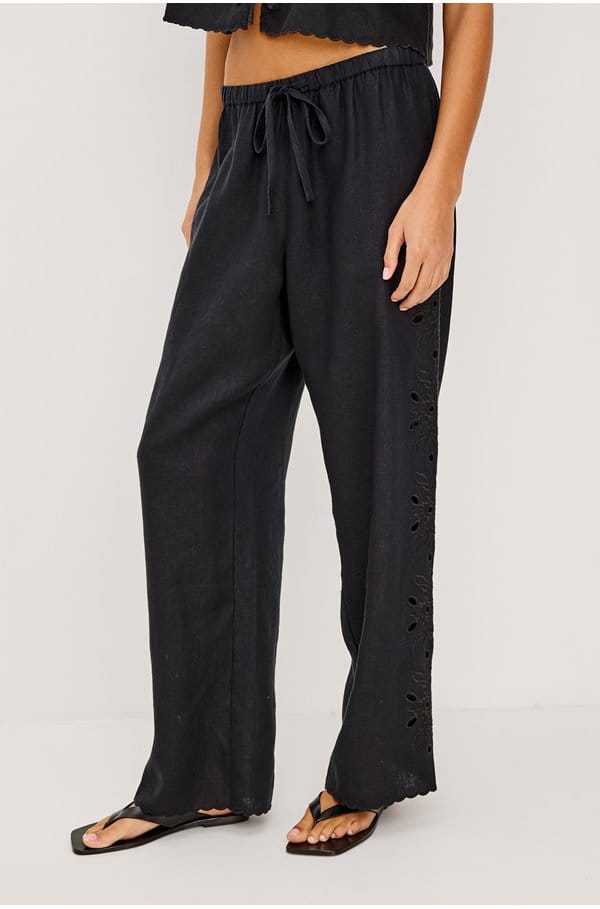 mirina trouser in black
