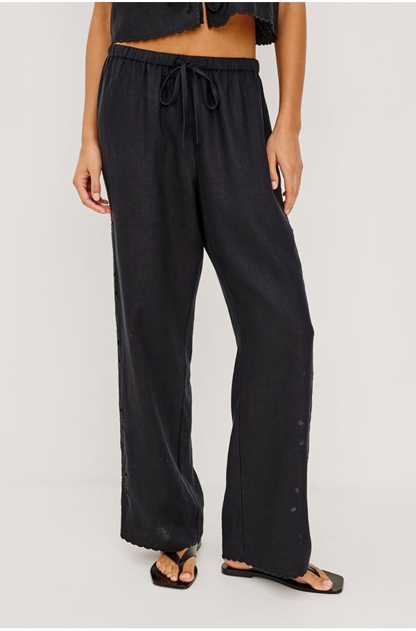 mirina trouser in black