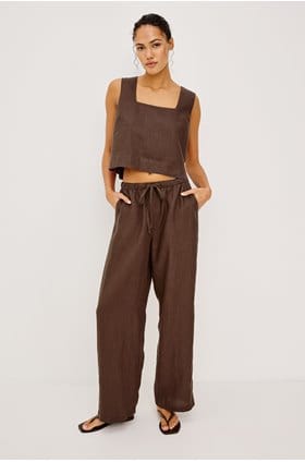 Emmie Trouser in Espresso