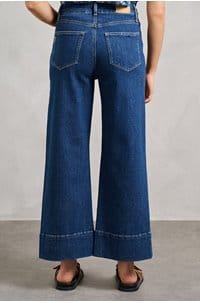 anessa wide jean with welt pockets in navigator