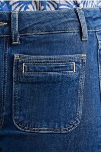 anessa wide jean with welt pockets in navigator
