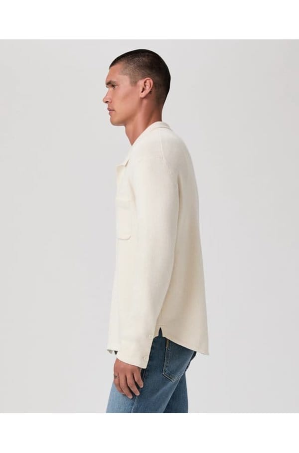 mason sweater in cream tusk