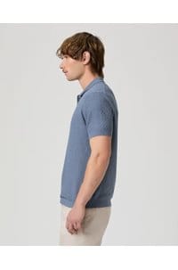 kiko sweater polo in tidal wave