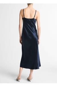 v-neck slip dress in coastal