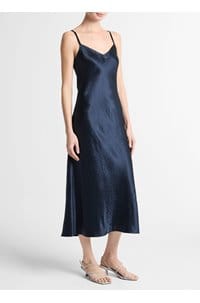 v-neck slip dress in coastal