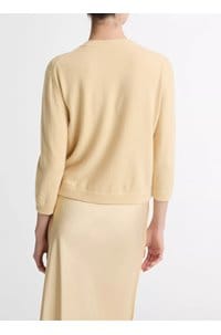 pocket cardigan in chamomile 