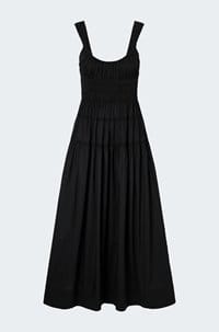 clover dress in black