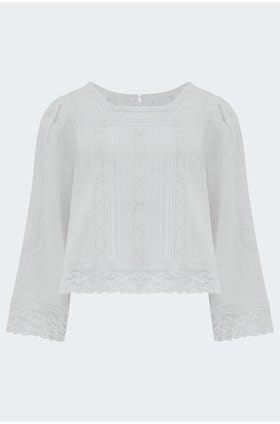 Solstice Top in Salt