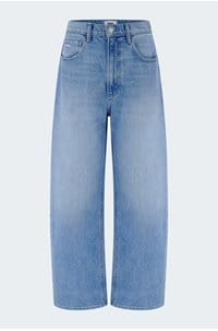 arellia ankle barrel leg jean in fauve