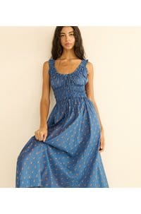 emmaretta dress in eartha paisley