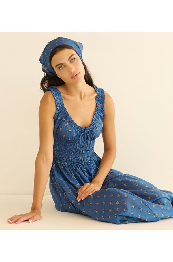 emmaretta dress in eartha paisley