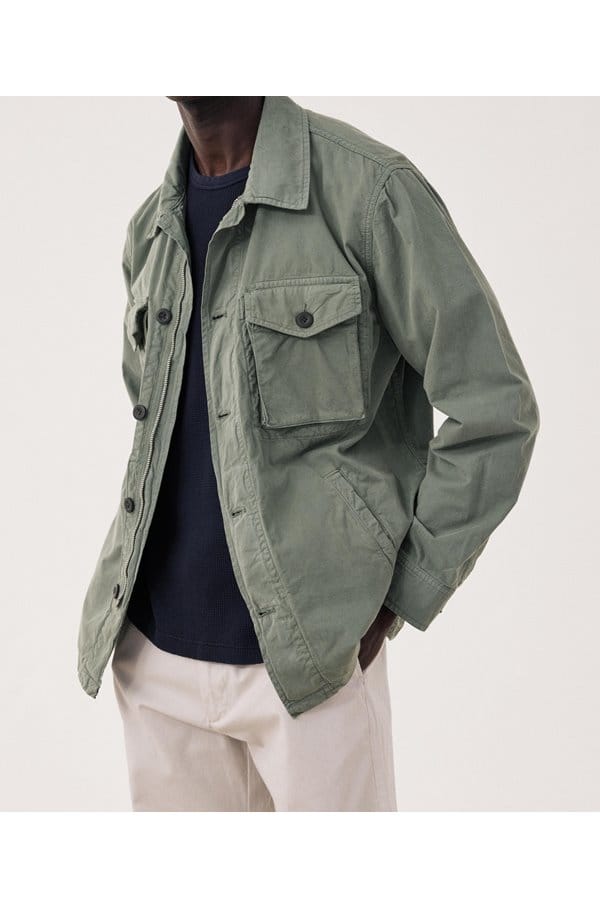 jonah jacket in military green